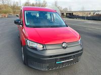 Gebraucht VW Caddy Basis 122 PS (89 kW) 2022 Rot Van / Kleinbus