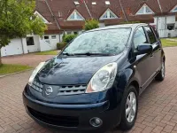 Gebraucht Nissan Note Acenta 88 PS (64 kW) 2008 Blau Kleinwagen