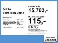 Gebraucht Citroën C4 PureTech 131 PS (96 kW) 2023 Blau Limousine