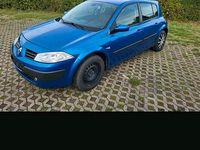 Gebraucht Renault Mégane II 112 PS (82 kW) 2004 Blau Kleinwagen