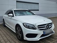 gebraucht Mercedes C250 d 4MATIC T AMG Line - Scheckheftgepflegt