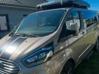 Gebraucht Ford Tourneo 170 PS (125 kW) 2018 Braun Van / Kleinbus