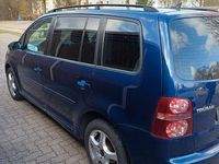 Gebraucht VW Touran Trendline 140 PS (102 kW) 2007 Blau Van / Kleinbus
