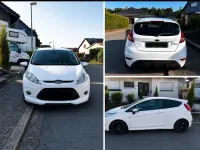 Gebraucht Ford Fiesta Trend 90 PS (66 kW) 2012 Weiß Kleinwagen