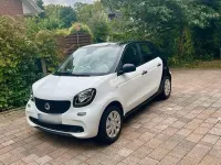 Usata Smart ForFour 71 CV (52 kW) 2015 Bianco Utilitaria