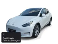 Brugt Tesla Model Y Long Range AWD 258 kW (351 HK) 2023 Hvid SUV