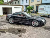 Gebraucht Mercedes SL55 AMG AMG 500 PS (367 kW) 2004 Schwarz Cabrio
