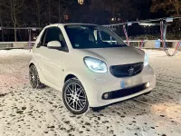 Gebraucht Smart ForTwo Cabrio Brabus 90 PS (66 kW) 2016 Weiß Cabrio