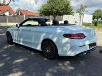 Gebraucht Mercedes C200 AMG 184 PS (135 kW) 2020 Weiß Cabrio