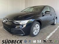 Gebraucht VW Golf VIII Life 131 PS (96 kW) 2020 Deep black perleffekt (schwarz) Limousine