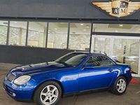 Gebraucht Mercedes SLK200 136 PS (100 kW) 2000 Blau Cabrio