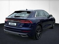 Gebraucht Audi Q8 S-Line 286 PS (210 kW) 2022 Navarrablau metallic SUV