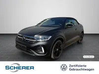 Gebraucht VW T-Roc Cabriolet Edition 150 PS (110 kW) 2024 Deep black matt Cabrio
