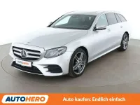 Gebraucht Mercedes E450 AMG line 367 PS (269 kW) 2019 Iridiumsilber Kombi