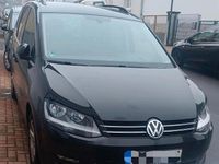 Gebraucht VW Sharan 150 PS (110 kW) 2016 Schwarz Van / Kleinbus