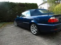 Gebraucht BMW 320 Cabriolet 170 PS (125 kW) 2003 Blau Cabrio