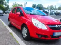 Gebraucht Opel Corsa 80 PS (58 kW) 2007 Rot Kleinwagen