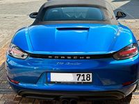 Gebraucht Porsche 718 Boxster 299 PS (219 kW) 2018 Blau Cabrio