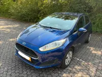 Gebraucht Ford Fiesta Trend 95 PS (69 kW) 2016 Blau Kleinwagen
