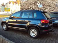 Gebraucht VW Tiguan Trendline 122 PS (89 kW) 2011 Blau SUV