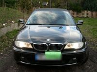 gebraucht BMW 318 Cabriolet CI schwarz TÜV 03. 2025