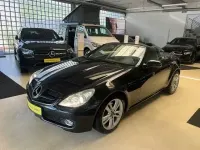 Gebraucht Mercedes SLK200 184 PS (135 kW) 2009 Obsidianschwarz Cabrio