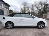 Gebraucht VW Golf Cabriolet 105 PS (77 kW) 2012 Weiß Cabrio