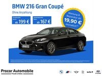 Neu BMW 216 122 PS (89 kW) 2026 Schwarz Coupé