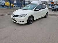 Gebraucht Nissan Pulsar Tekna 110 PS (80 kW) 2015 Weiß Limousine