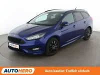 Gebraucht Ford Focus ST-Line 150 PS (110 kW) 2018 Blau Kombi