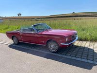 Second-hand Ford Mustang 200 CP (147 kW) 1966 Roșu Cabrio
