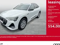 Gebraucht Audi Q8 Sportback e-tron S-Line 300 kW (408 PS) 2022 Weiß SUV
