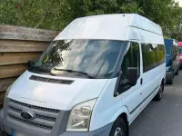 Gebraucht Ford Transit 101 PS (74 kW) 2012 Weiß Van / Kleinbus