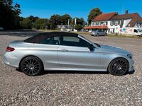 Gebraucht Mercedes C220 AMG line 170 PS (125 kW) 2017 Silber Cabrio