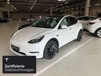 Gebraucht Tesla Model Y Performance 392 kW (533 PS) 2023 Pearl white multicoat SUV
