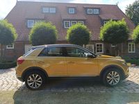 Gebraucht VW T-Roc 115 PS (84 kW) 2018 Gelb SUV
