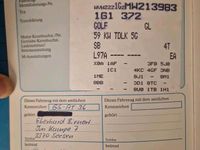 Second-hand VW Golf II 80 CP (58 kW) 1990 Argintiu Hatchback