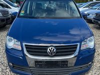 Gebraucht VW Touran Trendline 105 PS (77 kW) 2009 Blau Van / Kleinbus