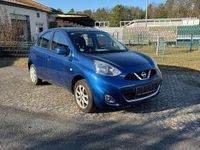 Gebraucht Nissan Micra 80 PS (58 kW) 2017 Blau Kleinwagen