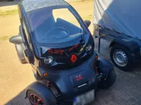 Gebraucht Renault Twizy 13 kW (18 PS) 2012 Schwarz Kleinwagen
