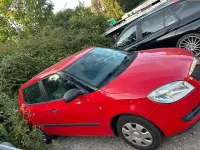 Gebraucht Skoda Fabia 60 PS (44 kW) 2009 Rot Kleinwagen