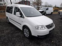 Gebraucht VW Caddy Maxi Life Life 105 PS (77 kW) 2008 Weiß Van / Kleinbus