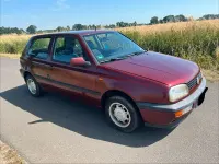 Gebraucht VW Golf III 90 PS (66 kW) 1992 Rot Kleinwagen