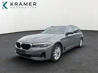 Gebraucht BMW 520 190 PS (139 kW) 2021 Berninagrau bernsteineffekt me Kombi