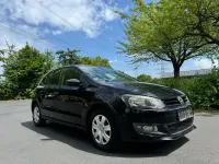 Gebraucht VW Polo Trendline 69 PS (50 kW) 2010 Schwarz Kleinwagen