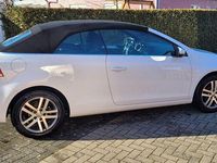 Gebraucht VW Golf Cabriolet 105 PS (77 kW) 2013 Weiß Cabrio