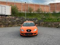 Usata Seat Leon 102 CV (75 kW) 2008 Arancione Utilitaria
