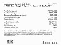 gebraucht BMW i4 i4M50 Gran Coupé M-Sport Pro Laser HK DA.Prof 20' Sportpaket Bluetooth HUD Navi