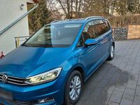 Gebraucht VW Touran 115 PS (84 kW) 2016 Blau Van / Kleinbus