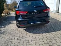 Usata Seat Leon 105 CV (77 kW) 2015 Nero Station wagon